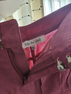 Sofie the Label Plum Zip Front Dress